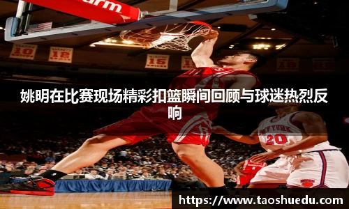 姚明在比赛现场精彩扣篮瞬间回顾与球迷热烈反响