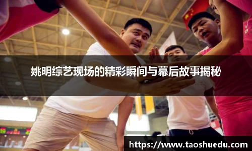 姚明综艺现场的精彩瞬间与幕后故事揭秘